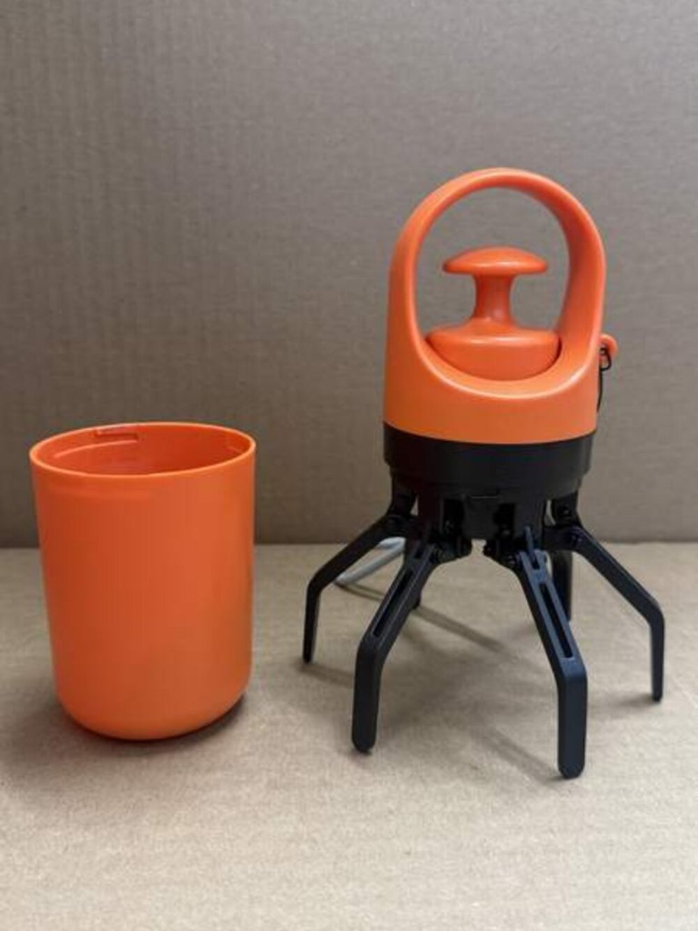 Dog Pooper Scooper for Small Medium Dogs Orange